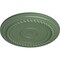 Ekena Millwork Alexandria Rope Ceiling Medallion (Fits Canopies up to 4 5/8"), 19 5/8"OD x 1 1/2"P, Athenian Green CM18ALAGF - alternate 3